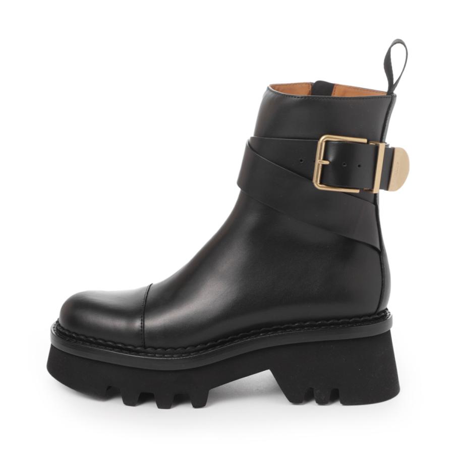 Chloe（クロエ） アンクルブーツ OWENA 大きいサイズあり ブラック