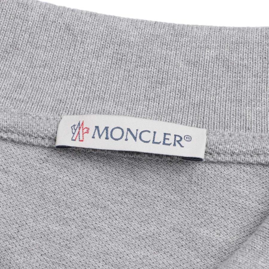 MONCLER グレー ポロシャツ 半袖　スリム　xs MONCLER（モンクレール）ポロシャツ グレー サイズ:XS メンズ