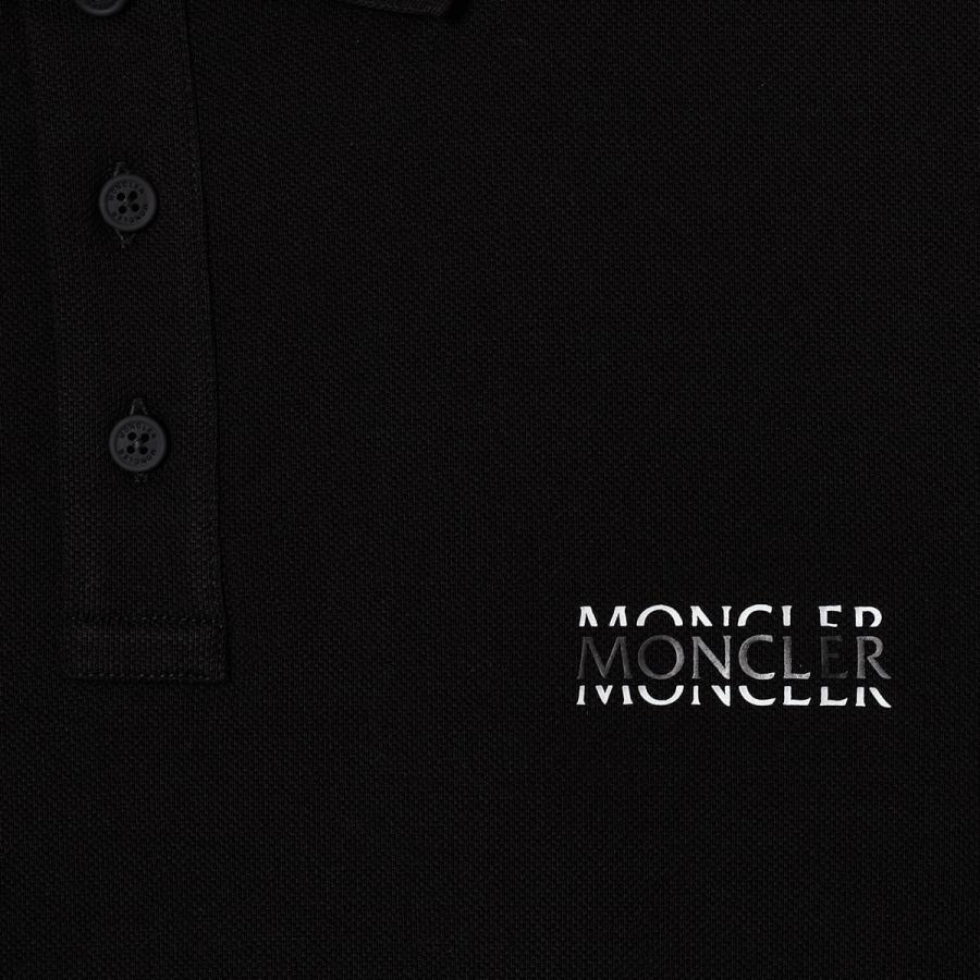 MONCLER（モンクレール） ポロシャツ ブラック メンズ 8a00009-89a16