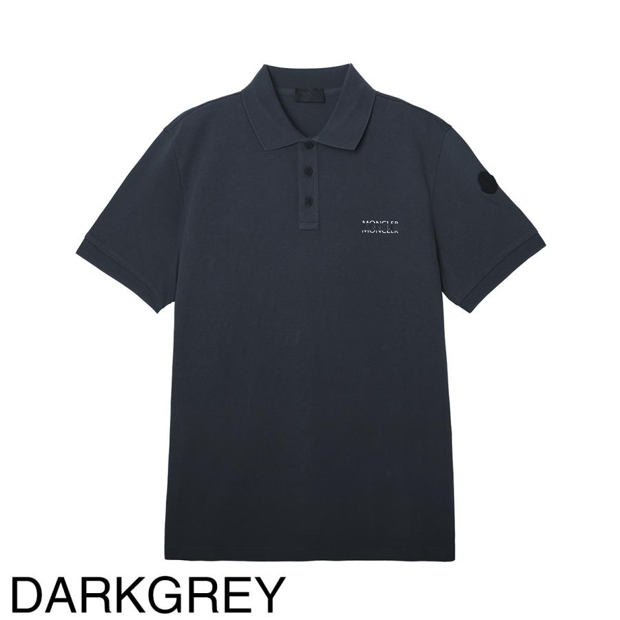 MONCLER ポロシャツ ブラック グレー XL MONCLER（モンクレール） ポロシャツ メンズ : モダンブルーYahoo!店