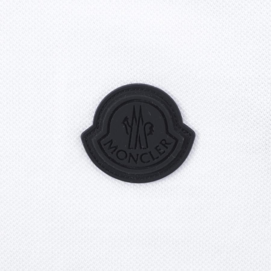 モンクレール MONCLER ポロシャツ ホワイト メンズ 8a00013-89a16-001の画像