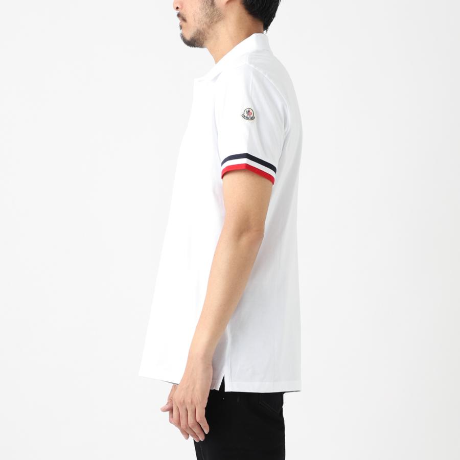MONCLER モンクレール ポロシャツ ホワイト メンズ 8a00023 MONCLER モンクレール ポロシャツ ホワイト メンズ 8a00023