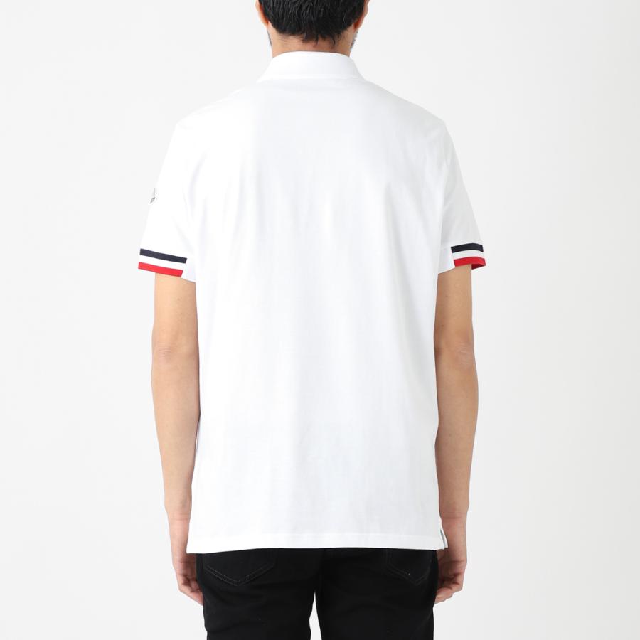 MONCLER モンクレール ポロシャツ ホワイト メンズ 8a00023 MONCLER モンクレール ポロシャツ ホワイト メンズ 8a00023
