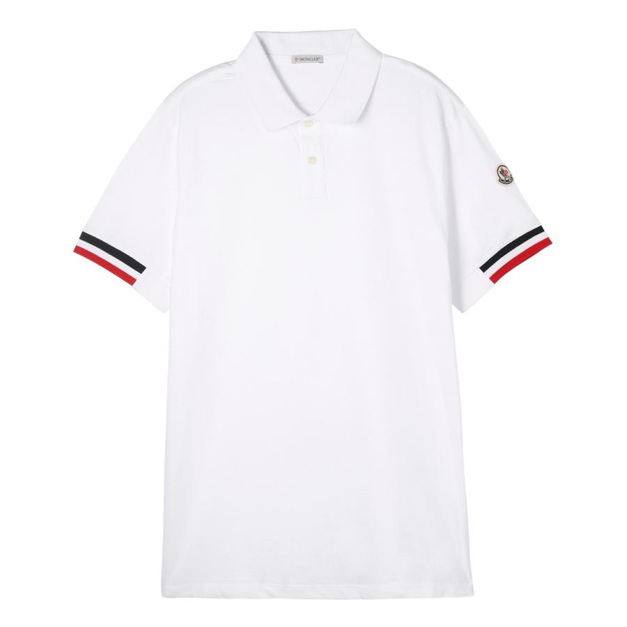 MONCLER モンクレール ポロシャツ ホワイト メンズ 8a00023 MONCLER モンクレール ポロシャツ ホワイト メンズ 8a00023