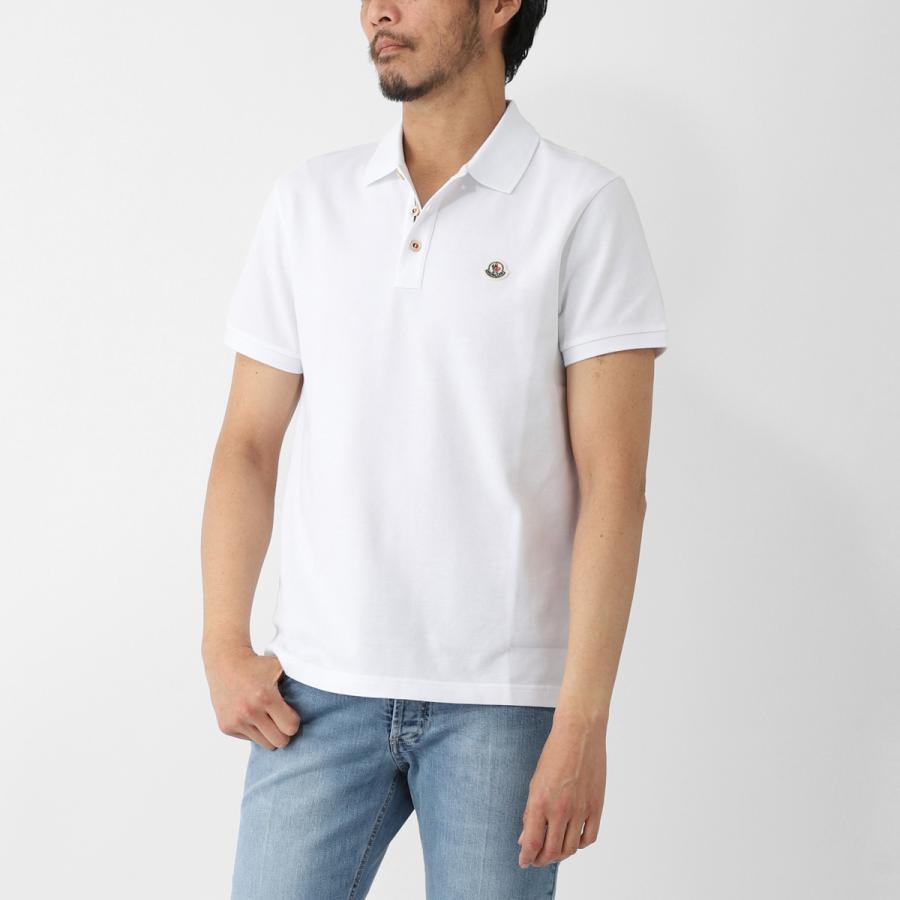 MONCLER モンクレール ポロシャツ ホワイト メンズ 8a00024