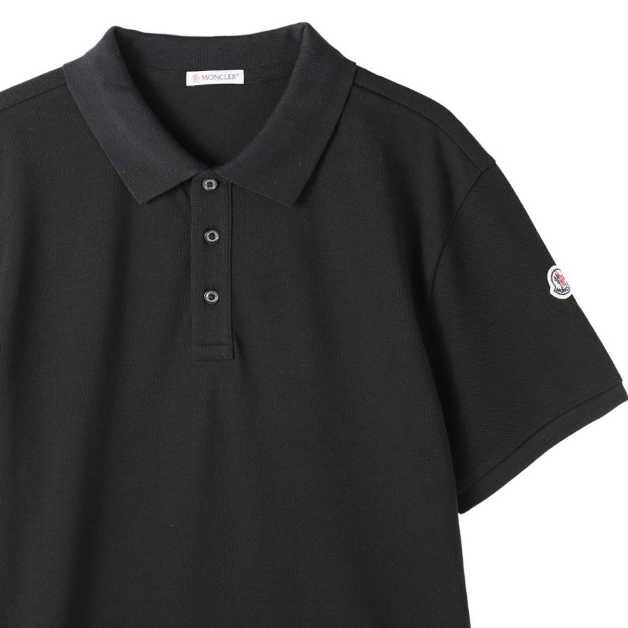 MONCLER（モンクレール） ポロシャツ MAGLIA POLO MANICA C ブラック