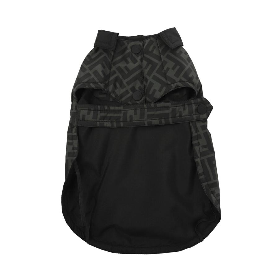 フェンディ FENDI 犬用コート ドッグレインコート グレー 8ac015-aaft2