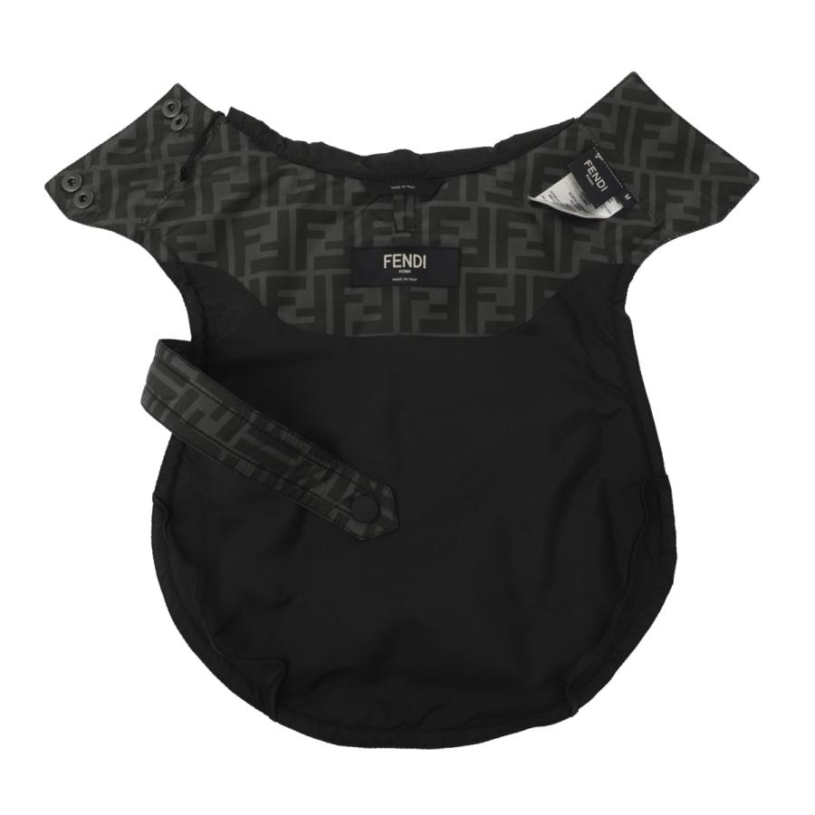 フェンディ FENDI 犬用コート ドッグレインコート グレー 8ac015-aaft2
