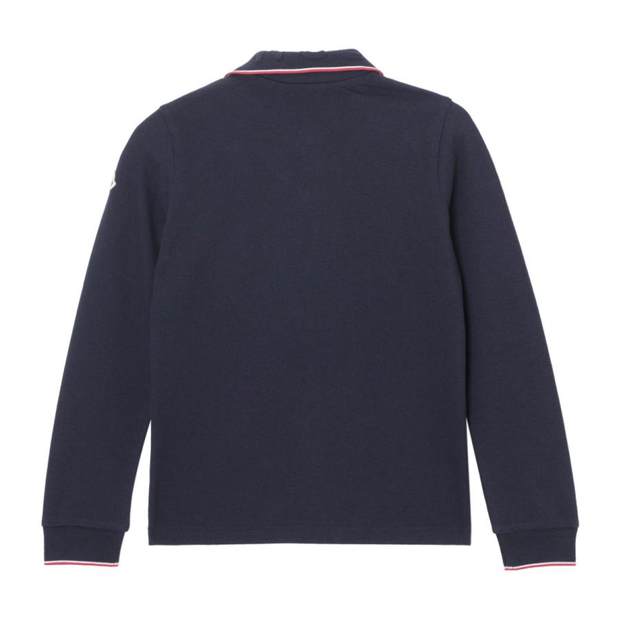 モンクレール MONCLER 長袖ポロシャツ ブルー 8b00001-8496w-778