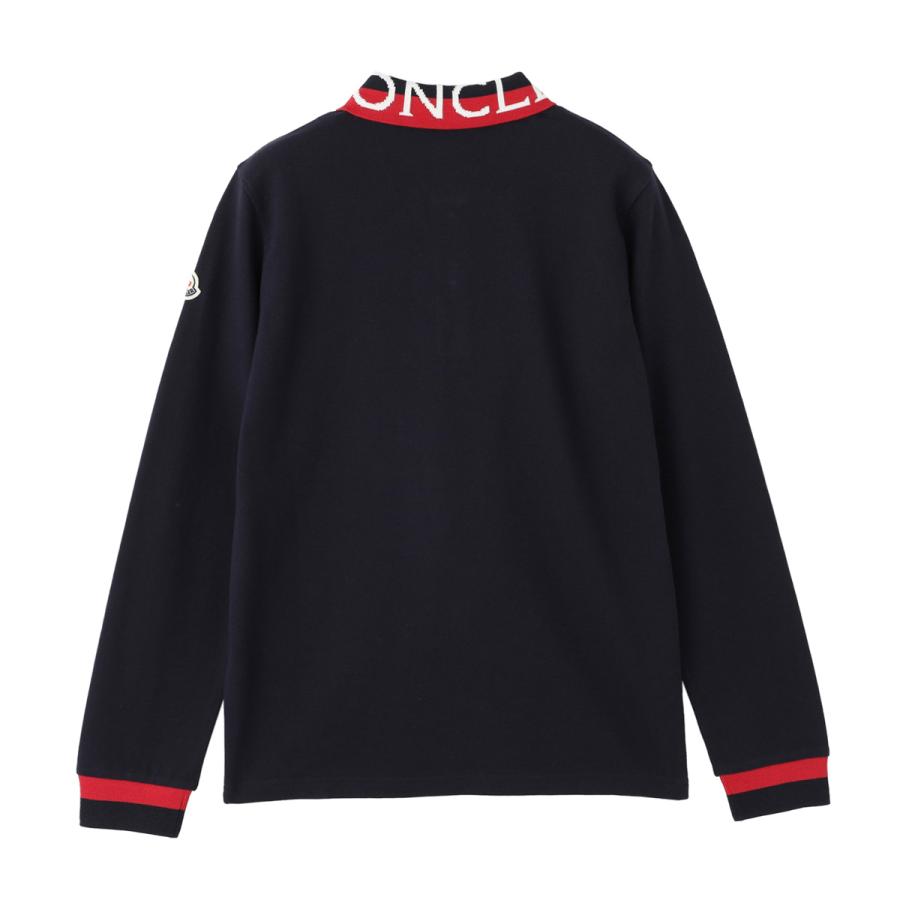 MONCLER モンクレール 長袖ポロシャツ ブルー レディース