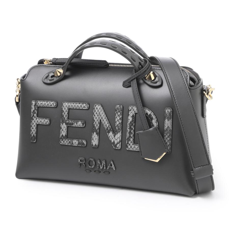 FENDI フェンディ ジャージー ハンドバッグ ポーチ付き ブラック FENDI ROMA フェンディ クラッチバッグ ブラックレザー ポーチ