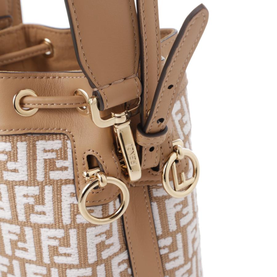 FENDI フェンディ 2WAY FF ショルダーバッグ バケットバッグ 希少品 フェンディ マンマバケット ショルダーバッグ ハンド