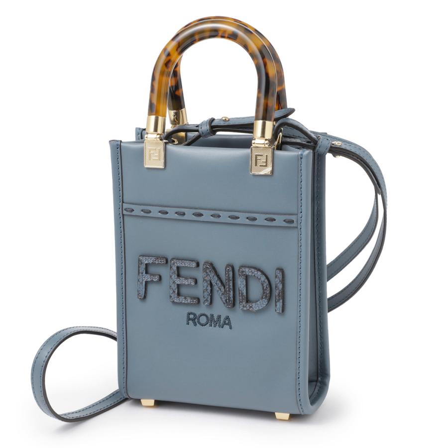 FENDI　フェンディ　トートバッグ　　保存巾着袋付 FENDI（フェンディ） トートバッグ 2WAY SUNSHINE SHOPPER SMALL