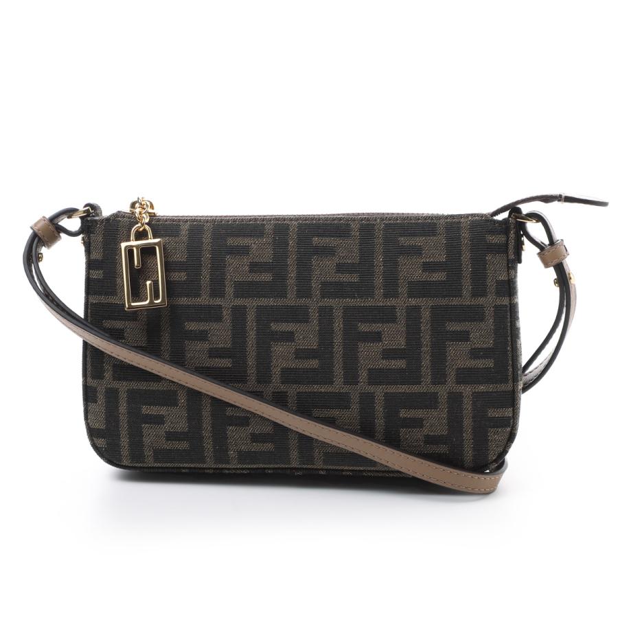 フェンディ　ショルダーバッグ FENDI（フェンディ） チェーン付き クラッチバッグ ショルダーバッグ