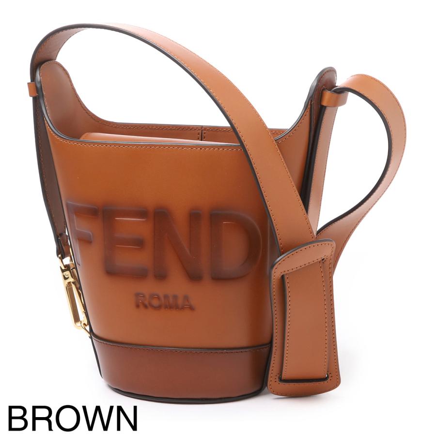 Fendi ショルダーバッグ ブラウン FENDI フェンディ ショルダーバッグ BOUQUET ブーケ レディース