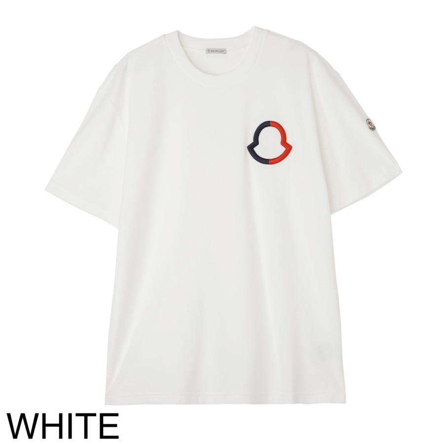 MONCLER モンクレール クルーネック半袖Tシャツ メンズ 8c00003-899vv 