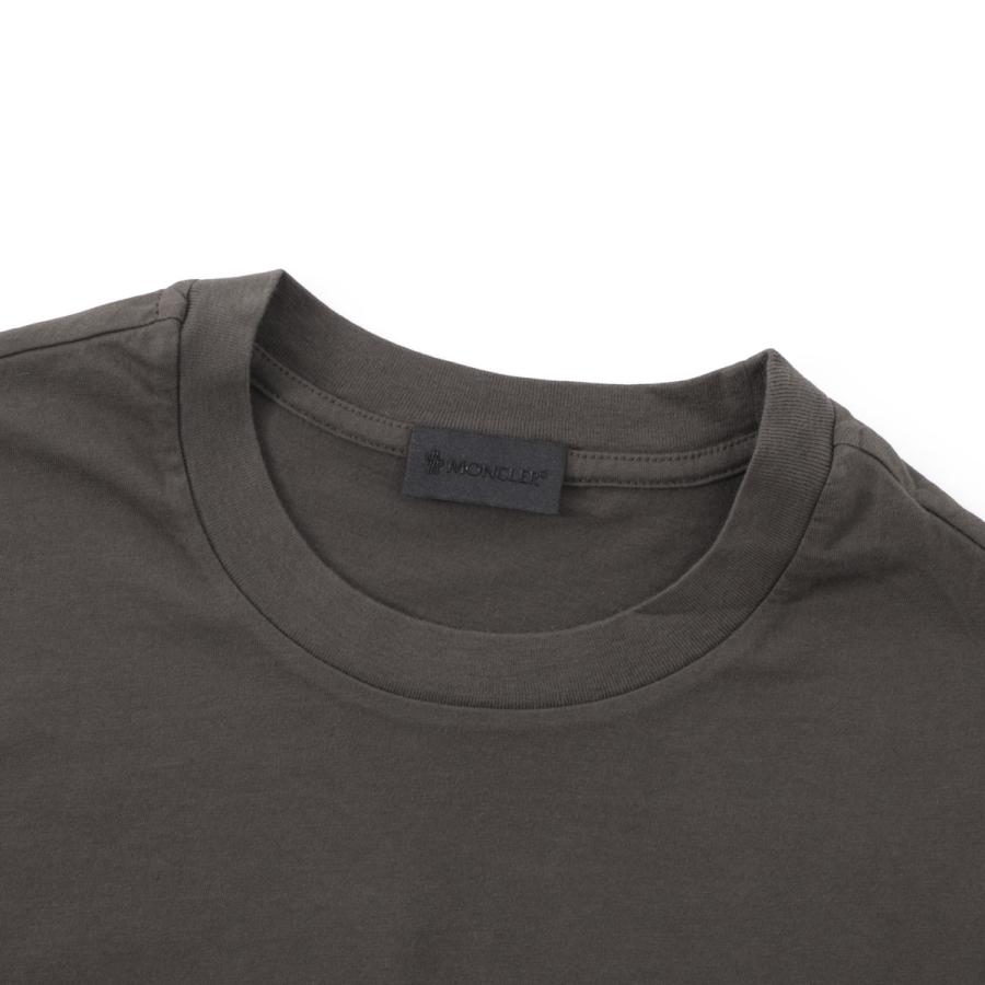 MONCLER（モンクレール） クルーネックTシャツ ブラウン メンズ