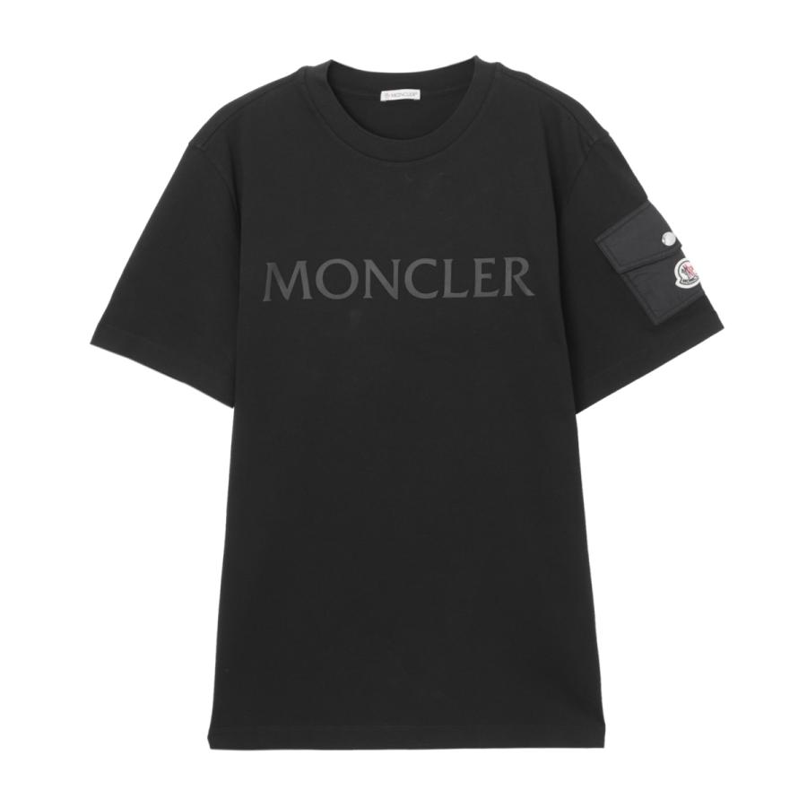 モンクレール MONCLER クルーネックTシャツ ブラック メンズ 8c00008 