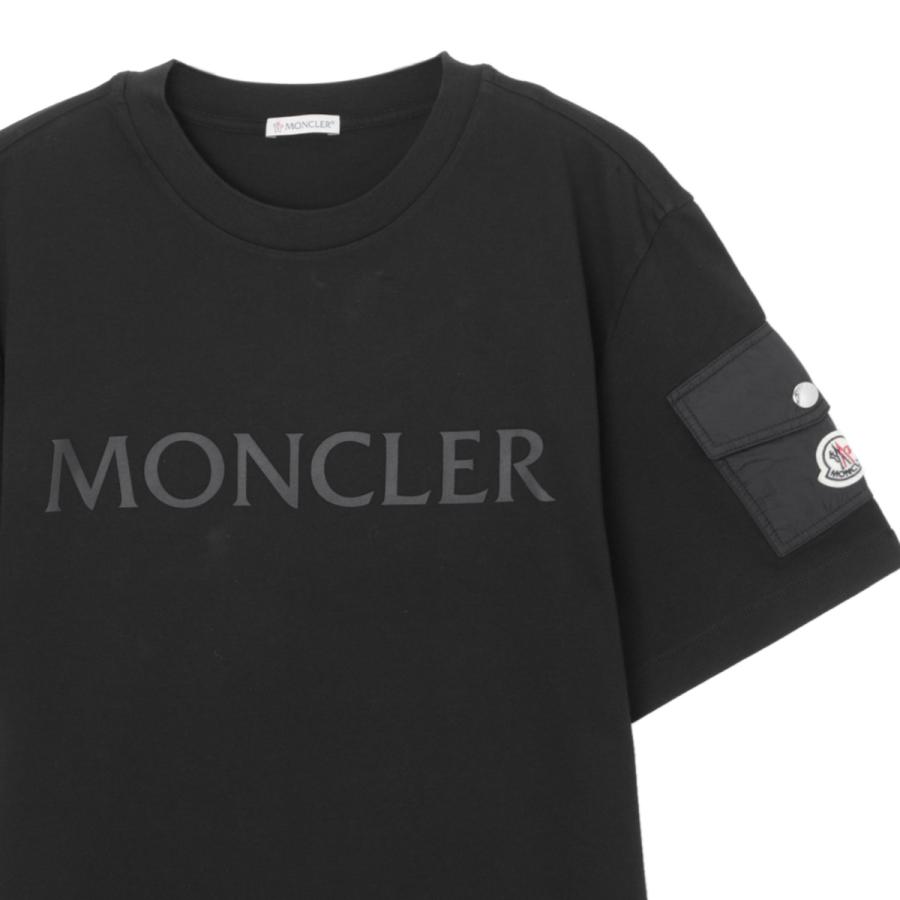 MONCLER（モンクレール） クルーネックTシャツ ブラック メンズ