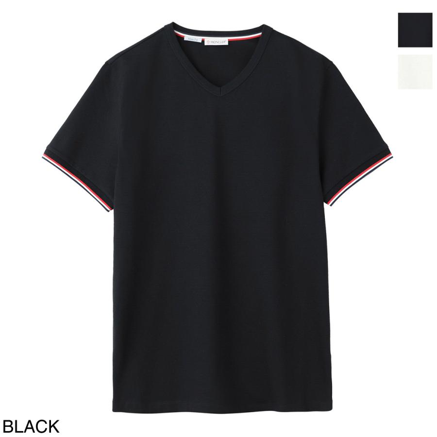 モンクレール 【SALE／55%OFF】 MONCLER Vネック 8c00014-87296-999 SALE 100%OFF Tシャツ メンズ