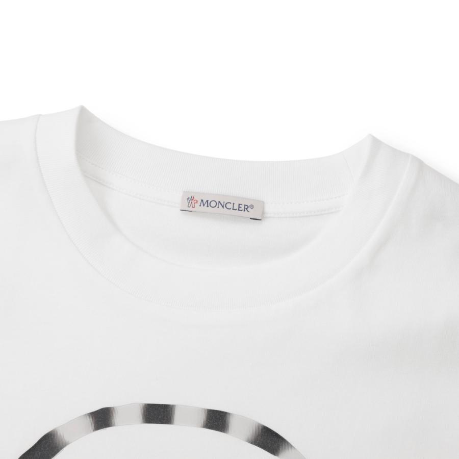MONCLER モンクレール クルーネック半袖Tシャツ ホワイト