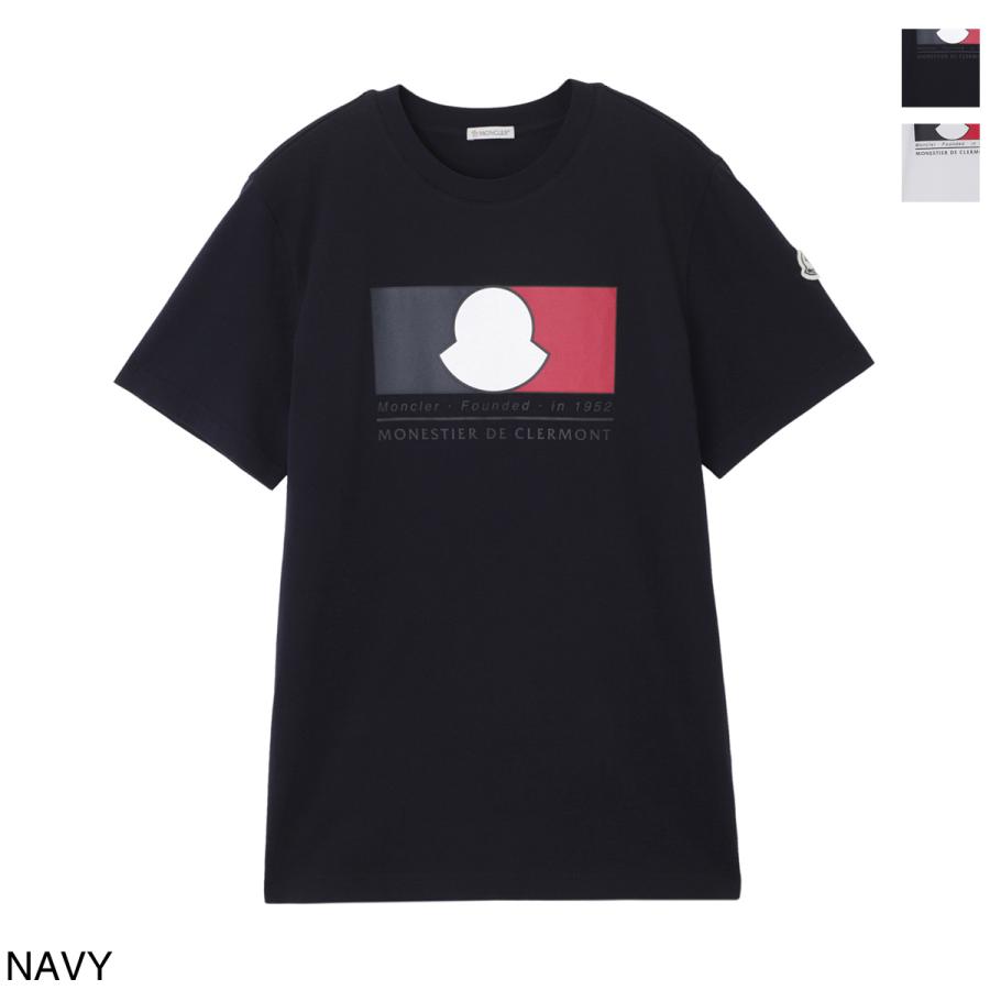 MONCLER（モンクレール） クルーネックTシャツ メンズ 8c00019-8390t