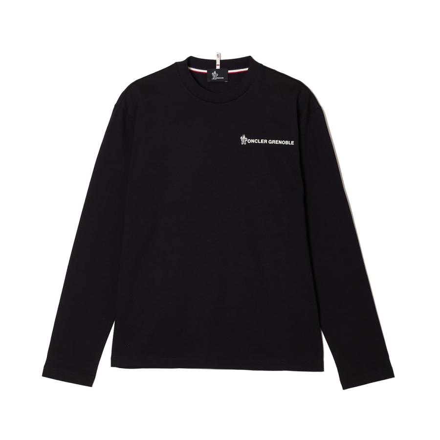 新品同様★ モンクレール　グルノーブル　ブラック　M 長袖Tシャツ　5S584 MONCLER Grenoble モンクレール グルノーブル GRENOBLE クルーネック