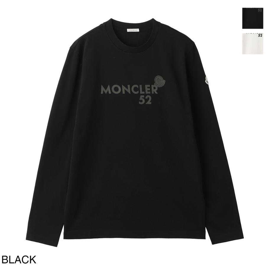 【モンクレール】ブラック 長袖カットソー Mサイズ MONCLER モンクレール Tシャツ 8D00008 89A17 メンズ 長袖