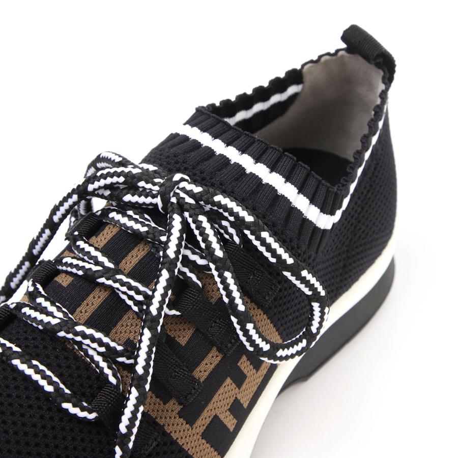 【FENDI】 フェンディ フラットシューズ 38 FENDI（フェンディ） スニーカー ランニングシューズ ブラック