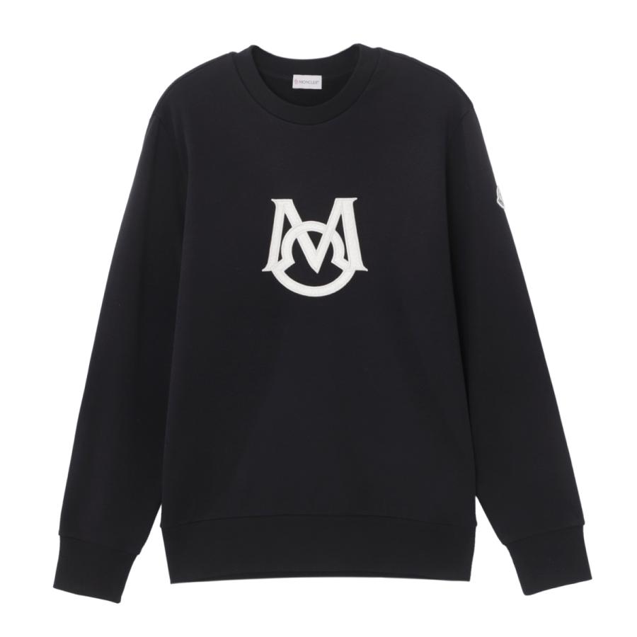 モンクレール　MONCLER スウェット MONCLER（モンクレール） スウェット ブラック メンズ 8g00001-89a2l