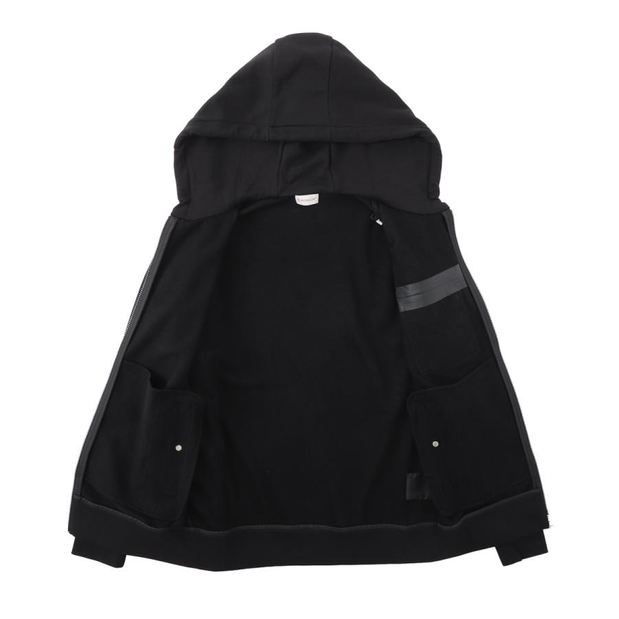 MONCLER（モンクレール） ジップアップパーカ ブラック メンズ 8g00072