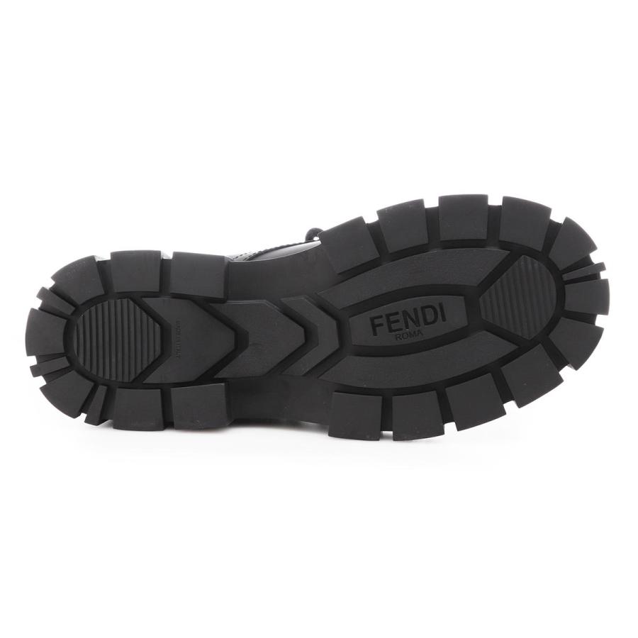 フェンディ FENDI レースアップシューズ FORCE ブラック レディース