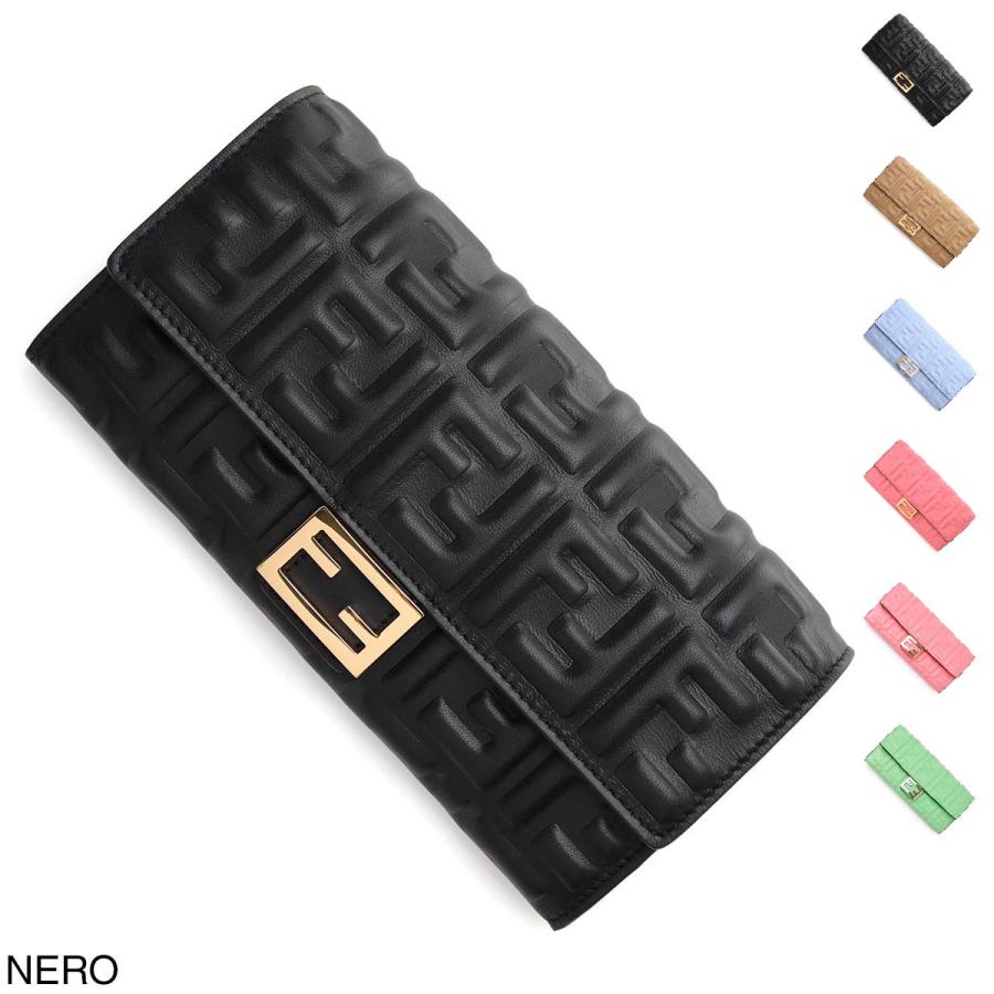 FENDI フェンディ 長財布 小銭入れ付き レディース 8m0251-aajd-f0kur 