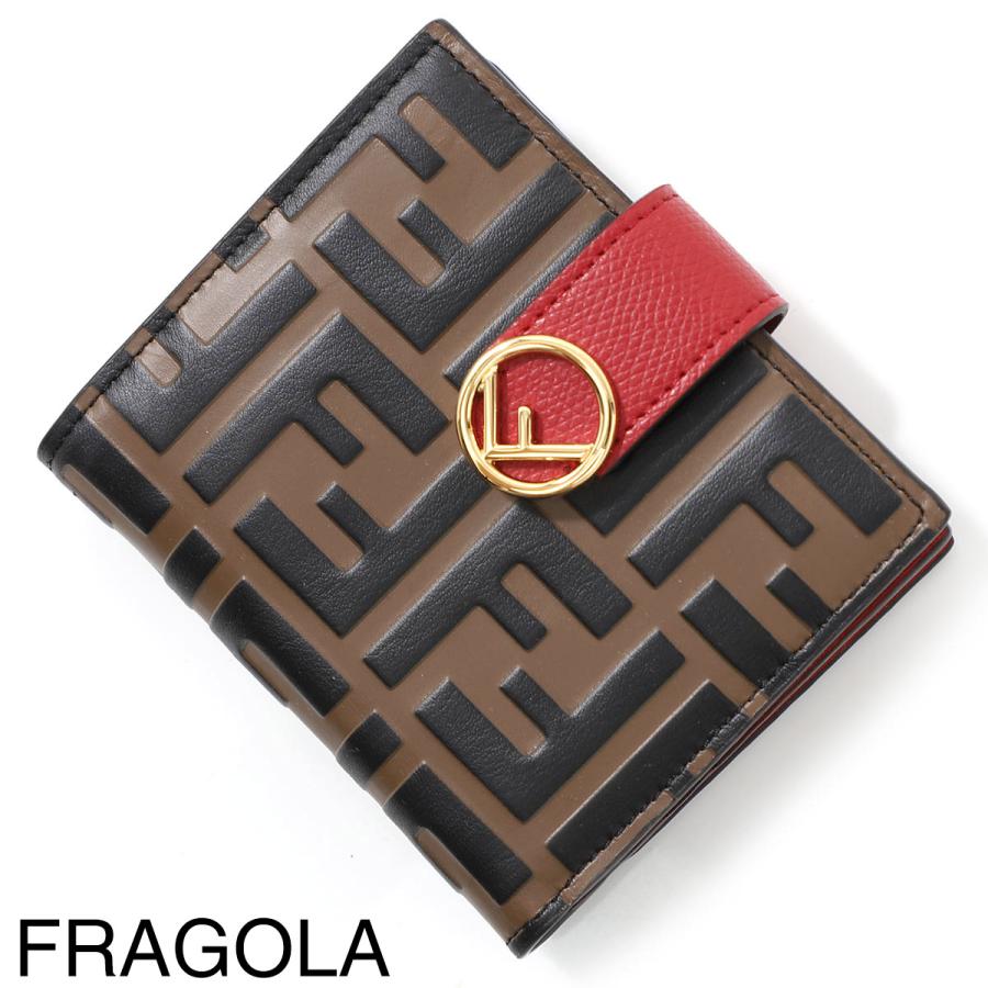 フェンディ 2つ折り財布 8M0386 レザー FENDI（フェンディ） 財布 二つ折り財布 ベージュ レザー 8M0386 FENDI
