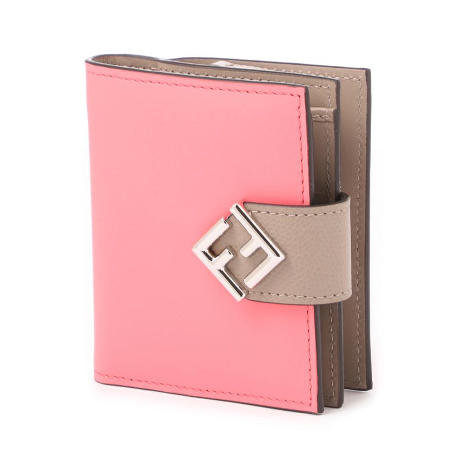 FENDI 二つ折り財布 FENDI フェンディ 2つ折り財布 小銭入れ付き FF DIAMOND