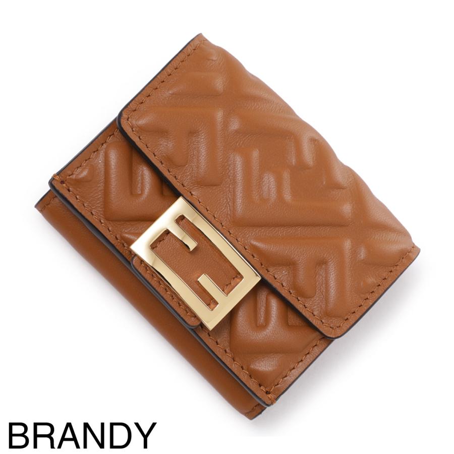 FENDI フェンディ 3つ折り財布 小銭入れ付き NAPPA レディース FENDI フェンディ 3つ折り財布 小銭入れ付き NAPPA レディース