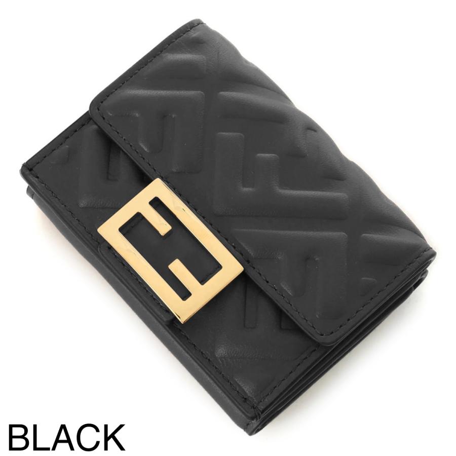 FENDI フェンディ 3つ折り財布 小銭入れ付き NAPPA レディース FENDI フェンディ 3つ折り財布 小銭入れ付き NAPPA レディース