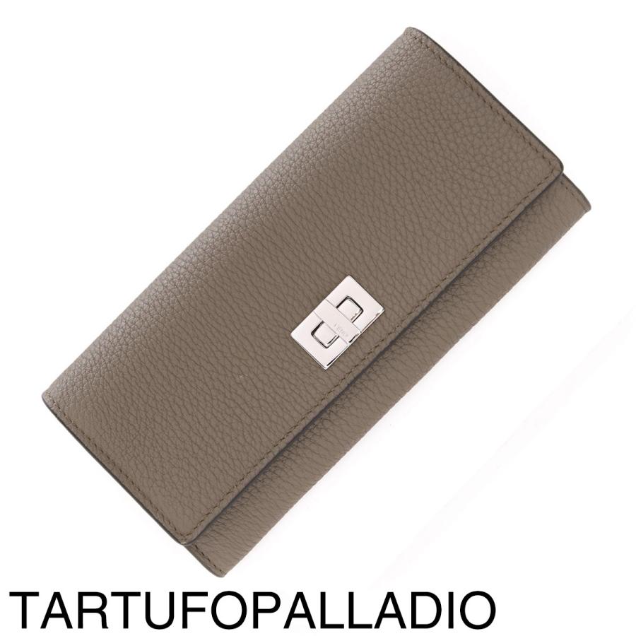 【美品】FENDI 長財布 ピーカブー ターンロック ブラック 希少カラー✨ フェンディ 長財布 セレリア ピーカブー ターンロック