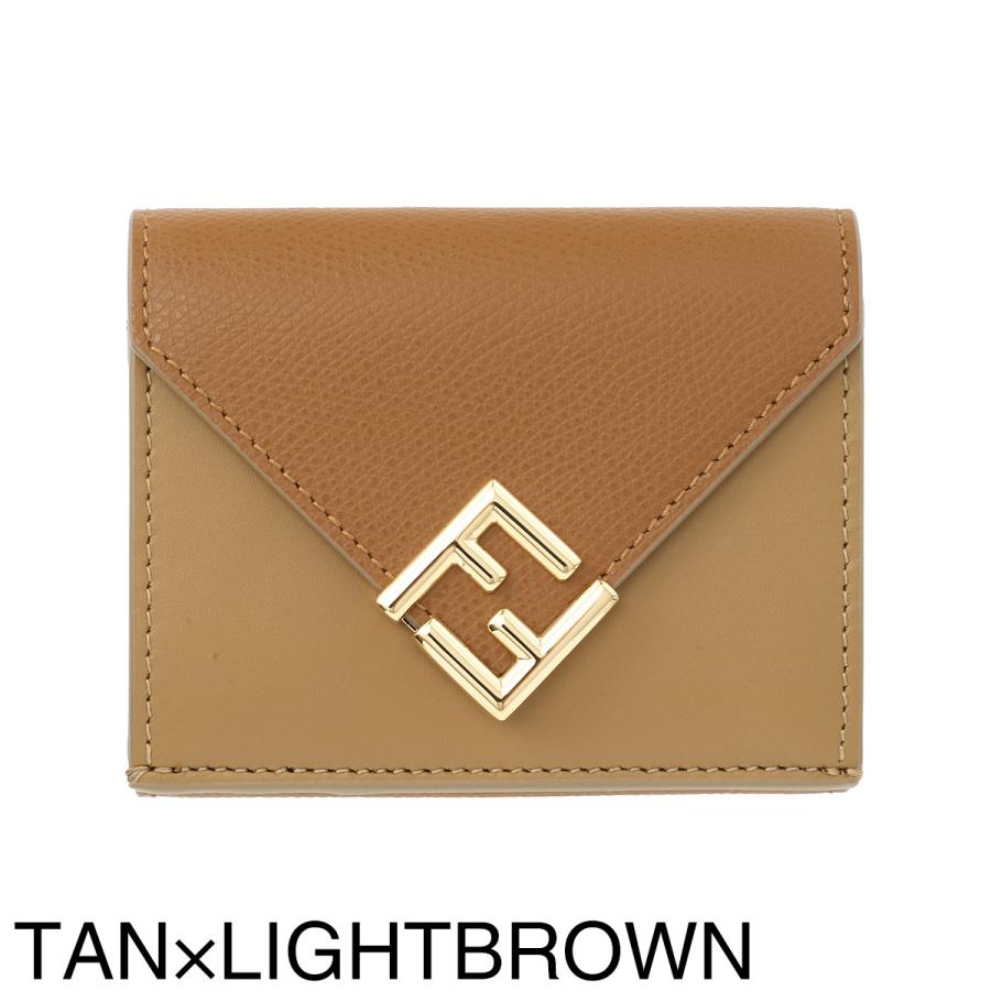 フェンディ FENDI 3つ折り財布 小銭入れ付き FF DIAMONDS WALLET レディース 8m0480-alv4-f1urwの画像