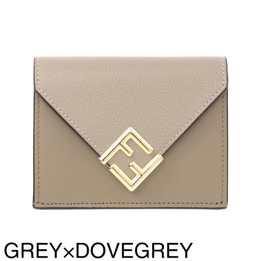 フェンディ FENDI 3つ折り財布 小銭入れ付き FF DIAMONDS WALLET レディース 8m0480-alv4-f1urwの画像