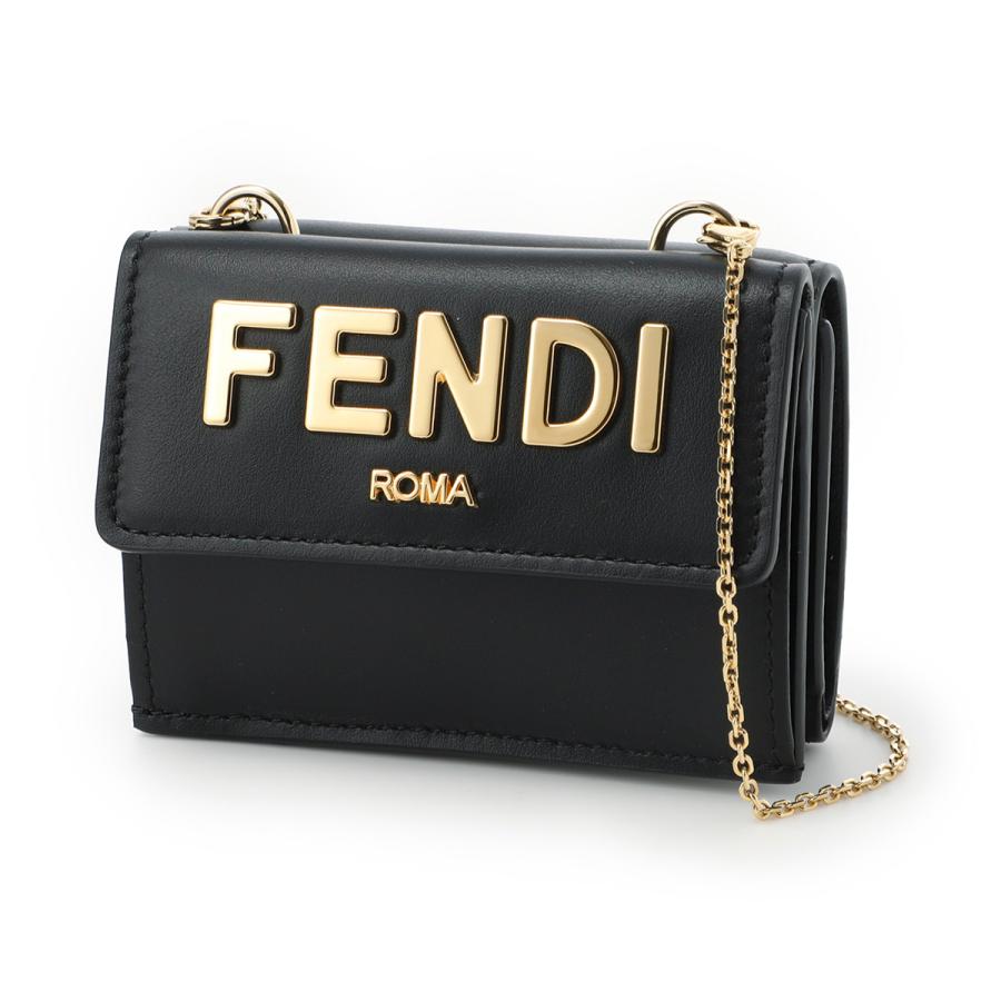 2022年レディースファッション福袋 フェンディ FENDI 3つ折り財布 小銭入れ付き レディース 8m0481-akk2-f0kur