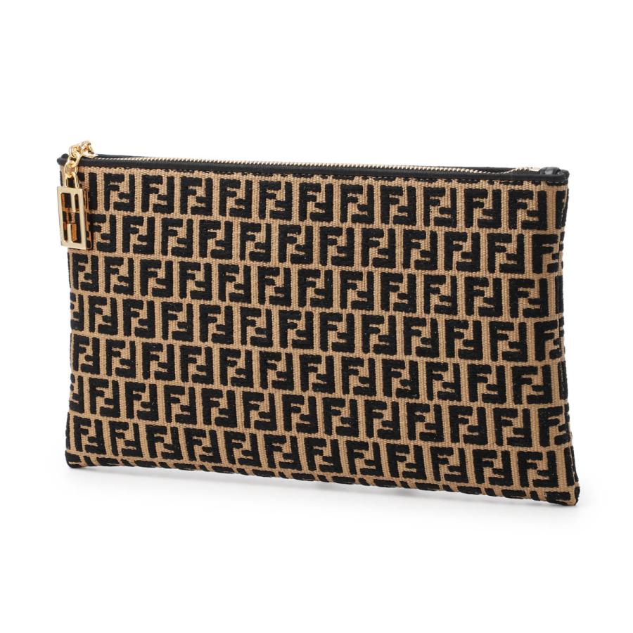 フェンディ FENDI クラッチバッグ ブラウン レディース 8n0149-aq1p 