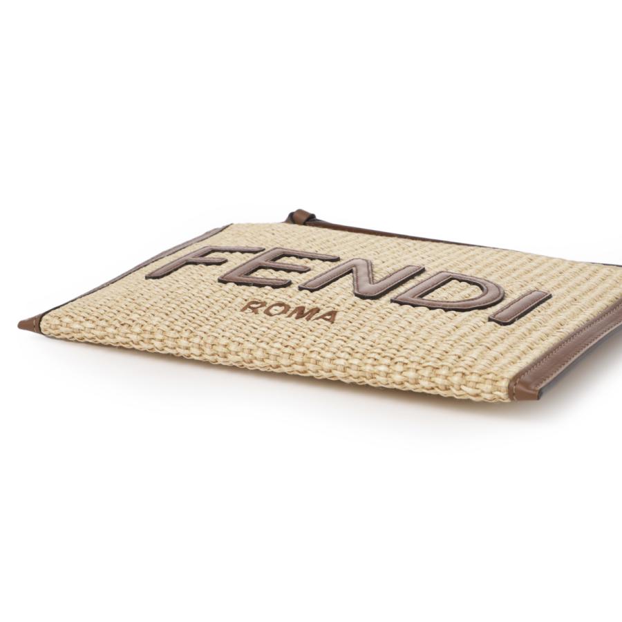 FENDI（フェンディ） クラッチバッグ FENDI ROMA FLAT POUCH ポーチ 