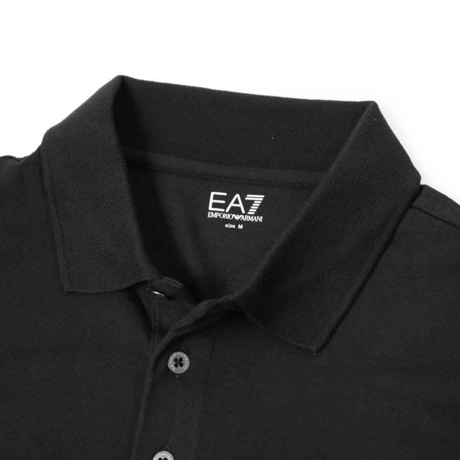 EA7 Emporio Armani ネイビー長袖ポロシャツ undefined