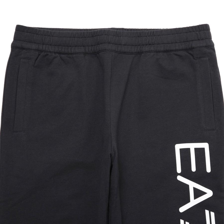 MJ 　EA7 ブラック スウェット ジャケットとショートパンツ MJ EA7 ブラック スウェット ジャケットとショートパンツ