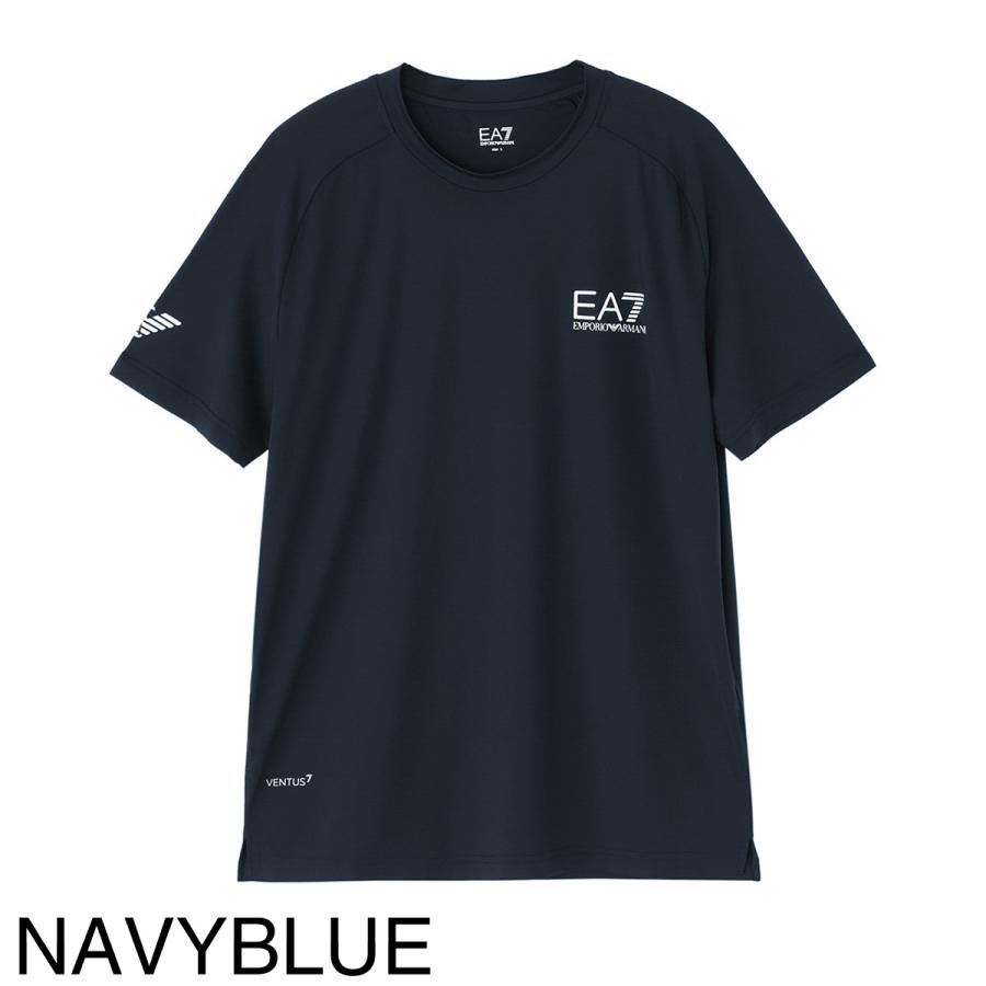 【専用】EA7/アルマーニジュニア　ラバーロゴ・紺半袖Tシャツ　10A・10歳 ARMANI（アルマーニ） Tシャツ EA7 EMPORIO ARMANI エンポリオ クルー