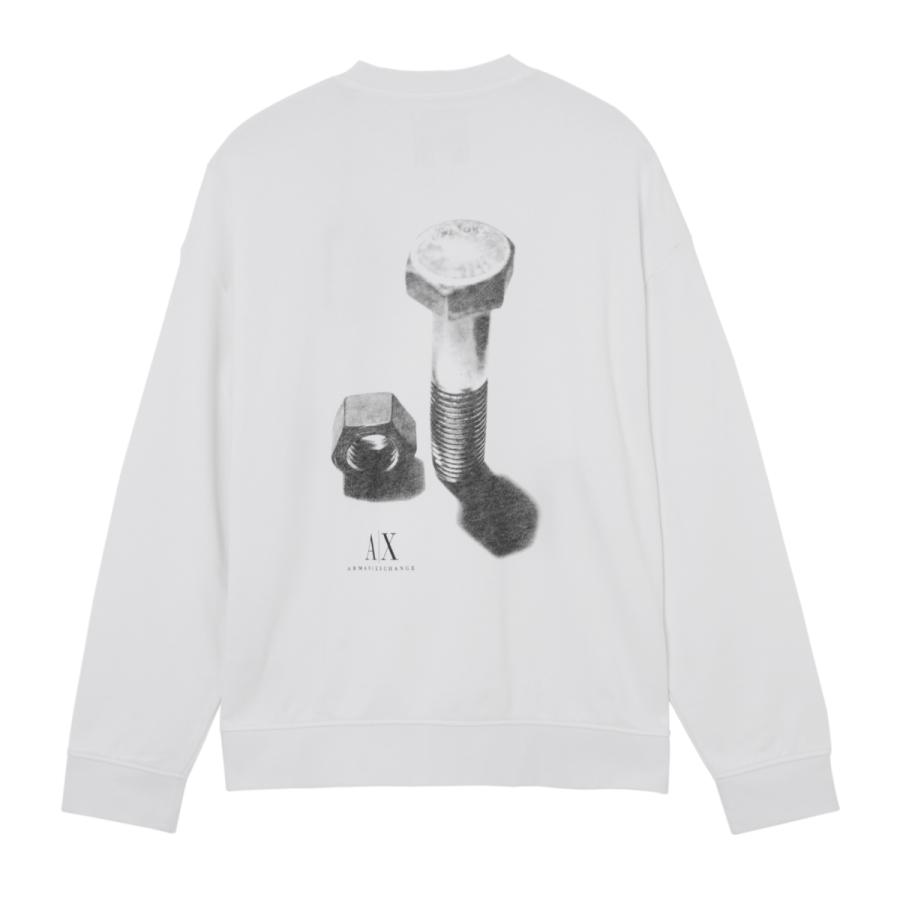 ARMANI EXCHANGE アルマーニエクスチェンジ スウェット ホワイト
