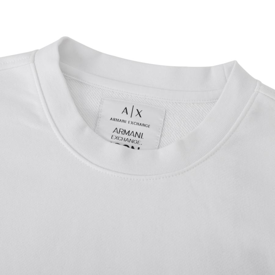 ARMANI EXCHANGE アルマーニエクスチェンジ スウェット ホワイト