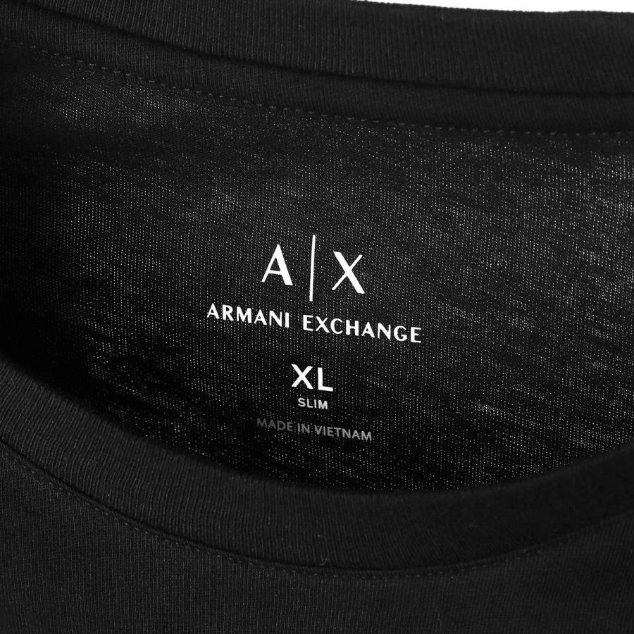【ネコポス対応(1点まで)】アルマーニエクスチェンジ ARMANI EXCHANGE クルーネックTシャツ メンズ 8nztcj-z8h4z-1200 | ARMANI EXCHANGE | 08