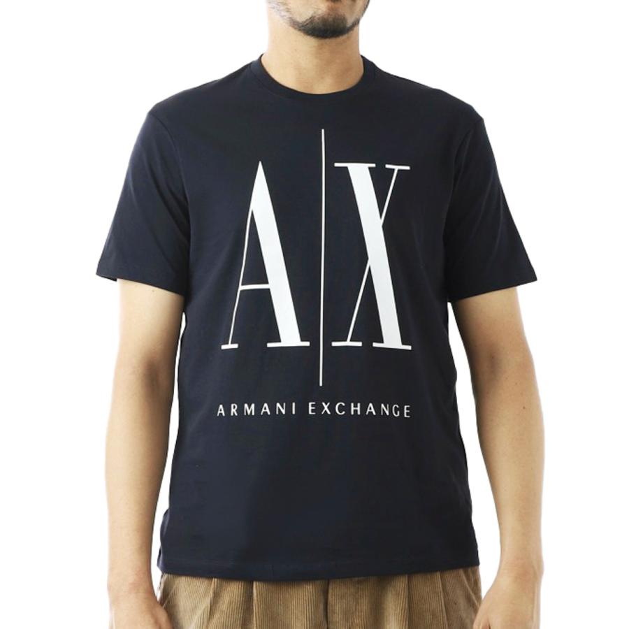 アルマーニエクスチェンジ ARMANI EXCHANGE クルーネック 半袖Tシャツ ICON T-SHIRT メンズ 8nztpa-zjh4z-1510｜mb-y｜02